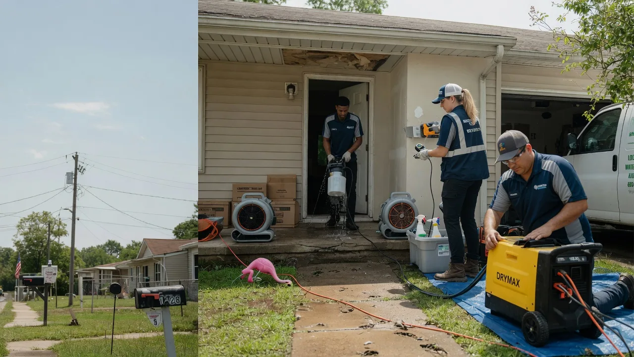 Storm Damage Water Removal in Dozier, AL near me